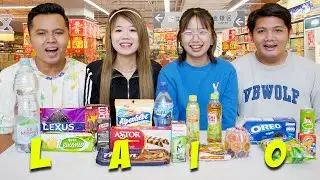 24 JAM MAKAN MAKANAN SESUAI INISIAL BELAKANG NAMA KITA L, A, I, O!! TERNYATA GINI MAKANANNYA!!