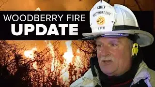 City officials provide update on large Woodberry fire