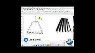 Extrude Tool design 2  #designer #drawing #logo#art#design #embroidery