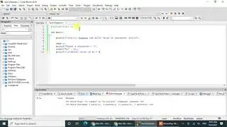 how to findout ASCII value of character