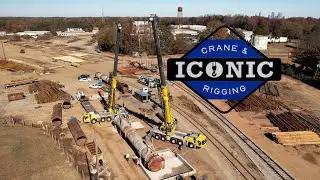 Lifting A 90 Foot Kiln with Iconic Crane & Rigging Company  (A Meredith Schneider)