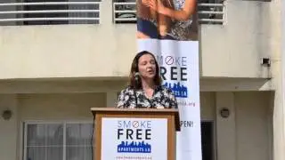 UCLA Smokefree Air Campaign Launch - Heather Hays