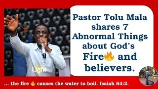 Igniting the fire of Revival. Dr. Tolu Mala.