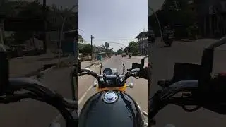 Chasing woods somewhere | Pure Meteor 350 Sound | ASMR ride | POV Ride | Pure Exhaust Sound |