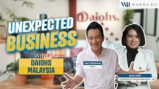 Unexpected Business: Daiohs Malaysia founder's Jess Hew interviewed host by Nazrudin Rahman
