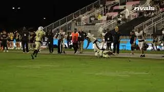 Ohio State commit five-star Brandon Innis vs Miami Central in State Championship