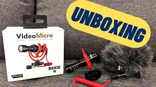 Rode VideoMicro Unboxing - Authentic - Box Contents Highlighting