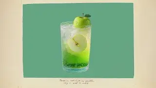 Green Apple Soda.