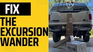 Ford Excursion steering upgrades. Lets fix that wander