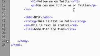 HTML5 General Tag Use
