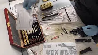 Cleaning a SCCY CPX4.....ASMR