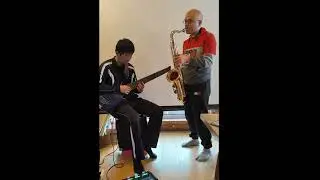 SawanoHiroyuki[nZk]:mizuki - Avid Bass & Sax cover