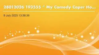 28012026 193555 &ldquo; My Comedy Caper Honky Tonk PF Bass & Cymbal &ldquo; Yamaha
