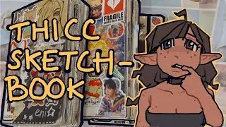 HOW I FILL MY SKETCHBOOKS (I think)