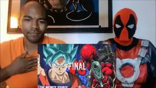 KrimReacts #53: GOKU VS DEADPOOL RAP BATTLE!!! (From The Infinite Source)