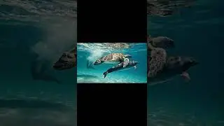Baby Dolphin Stranded on Beach - Amazing Sea Turtle Rescue | Heartwarming Animal Story for Kids