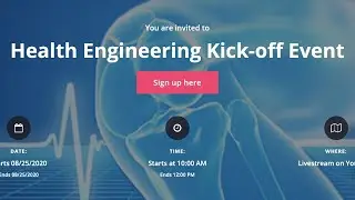 Health Engineering Kick-off event