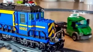 LEGO® Train speed build and first drive! LEGO® 60052!