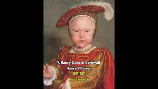 19 grandchildren of King Henry VII 👑👑