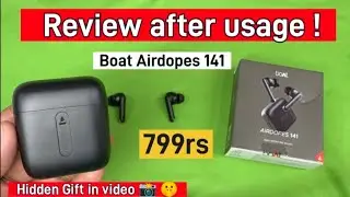 Boat Airdopes 141 tws 799rs review after usage