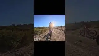 Gravel crash at Mammoth Tuff pro race 💥 #gravel #ucigravel #gravelrace #cycling