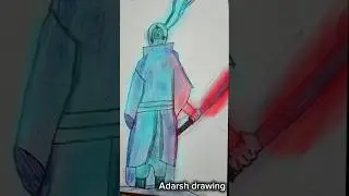 obito Uchiha glow art work
