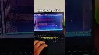 Web developer life ! #coding #developer #twitter #clone #viral #subscribe