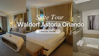 Inside the luxury suites at Waldorf Astoria Orlando | Luxury Hotel Tour