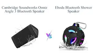 OontZ Angle 3 vs EBODA Shower Speaker: Best Portable Bluetooth Speakers 🎶🚿