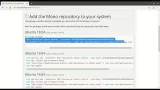 How to Install MonoDevelop in Ubuntu
