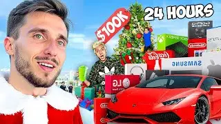 N&A Productions Giving Out Christmas Gifts in a Lamborghini