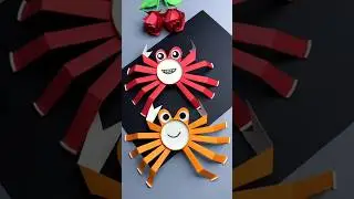 Omg Crab🦀#kids#shortsfeed#fun#shorts#cartoon#craft#art#handmade#trending