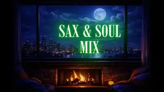 City Skyline Lounge 🌃 Lofi Saxophone Jazz | Chill Beats for Night Relaxation