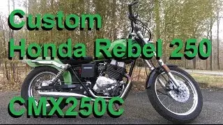 Project Motorcycle: Custom 1986 Honda Rebel 250 (CMX250C)