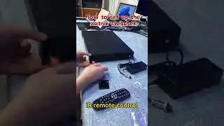 How to set up the hdmi matrix switcher #4KHDMiMatrix #MatrixSwitcher #IRControlMatrixSwitcher