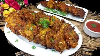বিকেলের নাস্তায় অতুলনীয় স্বাদের মুচমুচে বাঁধা কপির পাকোড়া রেসিপি|Pakora Recipe|Lija's Cooking