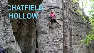 a day of toproping at CHATFIELD HOLLOW