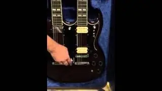Steve B explains the vintage Ibanez double neck guitar