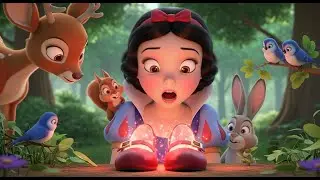 Snow White & the Red Shoes Mystery &ndash; Magical 3D Animated Fairy Tale Story for Kids