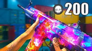 200 Kills on Shipment with BROKEN 2 SHOT TAQ-V CLASS! (Modern Warfare 2)