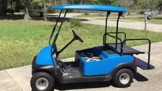 Golf Cart Light blue Plasti Dip