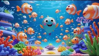 Little Fish Play and Dance Underwater | Nursery Rhyme | Rhyme Land