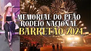 FESTA DO PE&Atilde;O DE BARRETOS 2024 - 7 VLOG DE RODEIO BARRET&Atilde;O Memorial do Pe&atilde;o e Rodeio Nacional