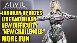 Anvil Vault Breakers: JANUARY UPDATE Is Live- New Challenges, Many Improvements & More (See Details)
