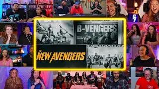 MCU Fans React To THE NEW AVENGERS TITLE REVEAL | Thunderbolts Movie CREDITS SCENE Reaction Mashup