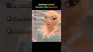 Ranking Funniest Birthday Cake Moments....☠🔥#shorts #funny #meme #cake #shortsfeed #tiktok #usa