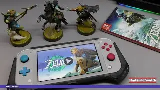 Играю в Zelda: Tears of the Kingdom на Switch Lite