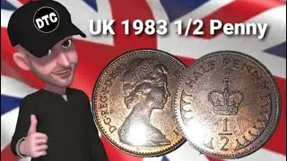 UK 1983 Half Penny Coin