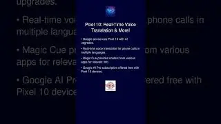 Pixel 10: Real-Time Voice Translation & More!