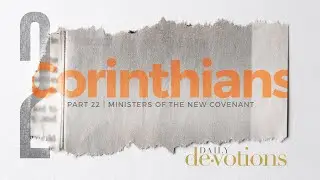 Ministers of the New Covenant | Daily Devotions | Pastor Jim Cymbala | The Brooklyn Tabernacle